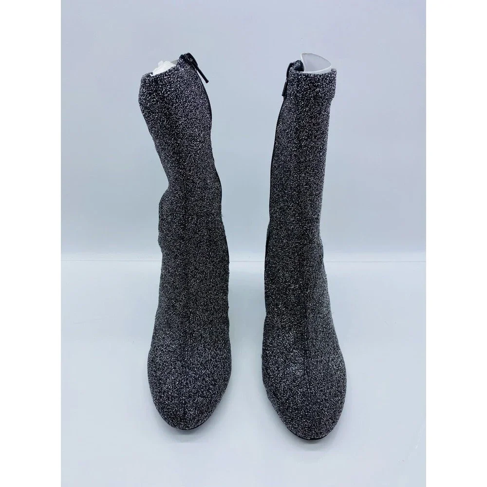 Kenneth Cole New York Women's Alyssa Mid Calf Boots Pewter US 6.5M / EUR 37 - Picture 3 of 8